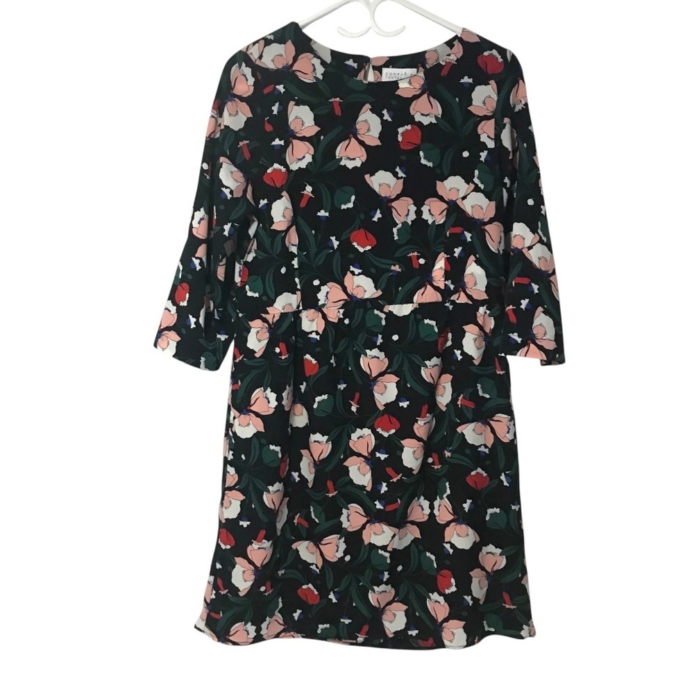 Compañía Fantástica High-Quality Botanical Floral Dress •  • Premium Print